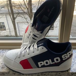 Ralph Lauren Polo Sport Sneakers Boys size 7 NWT